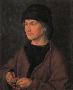 Albrecht Durer Portrait of the Artist's Father oil on canvas
